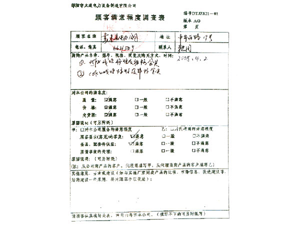 用戶反饋